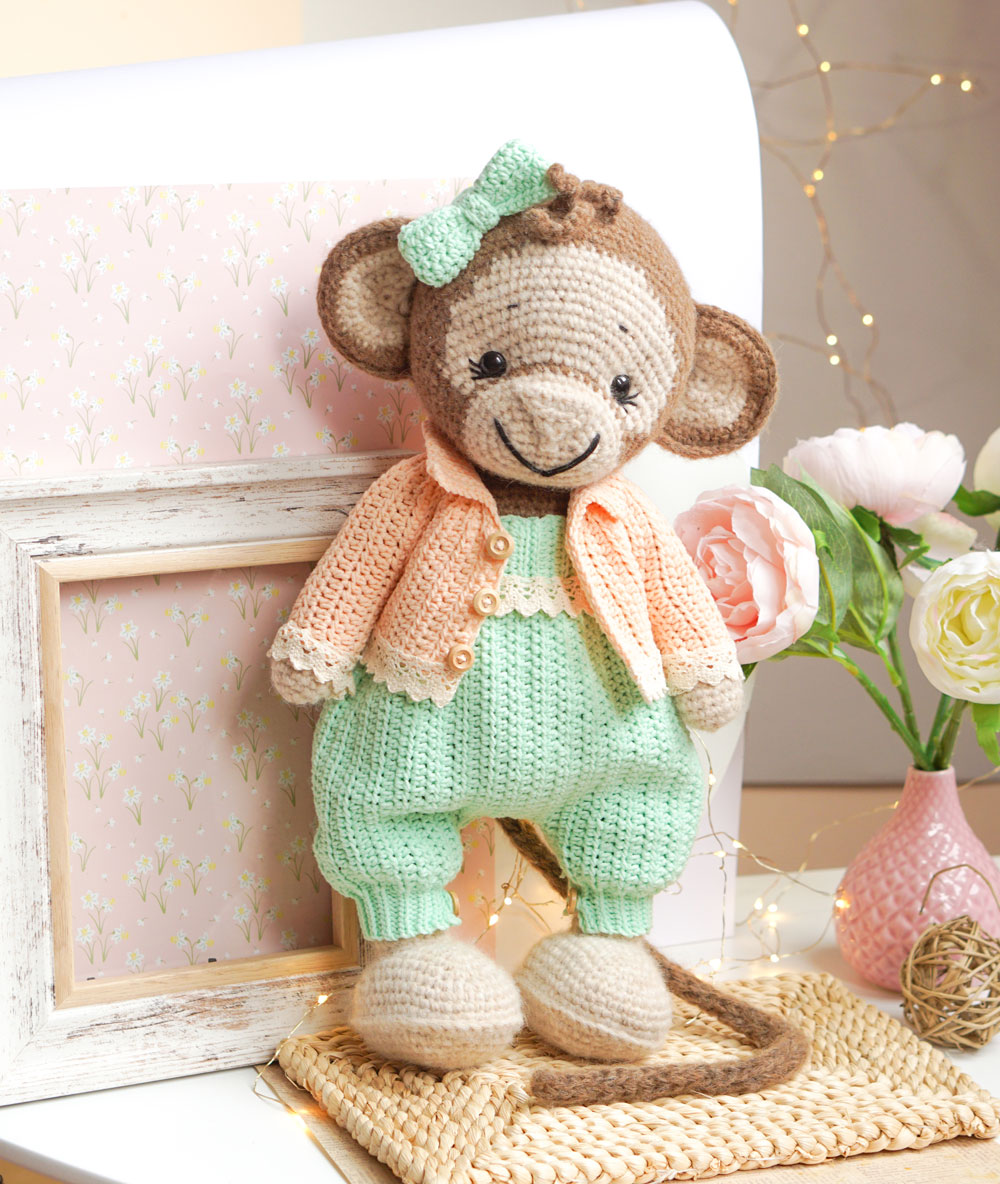 crochet monkey pattern